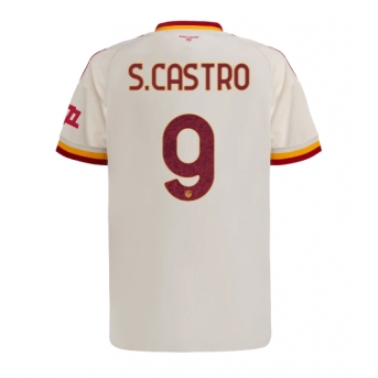 AS Roma Santiago Castro #9 Maglia Gara Trasferta Repliche 2026-27 Maniche Corte